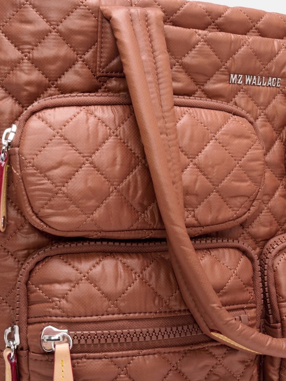 Terracotta Large Metro Travel Tote no longer available in stores NWT and strap - Picture 7 of 7